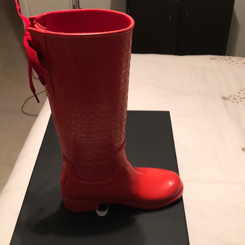 Coach rain boots - Picture 4 of 5